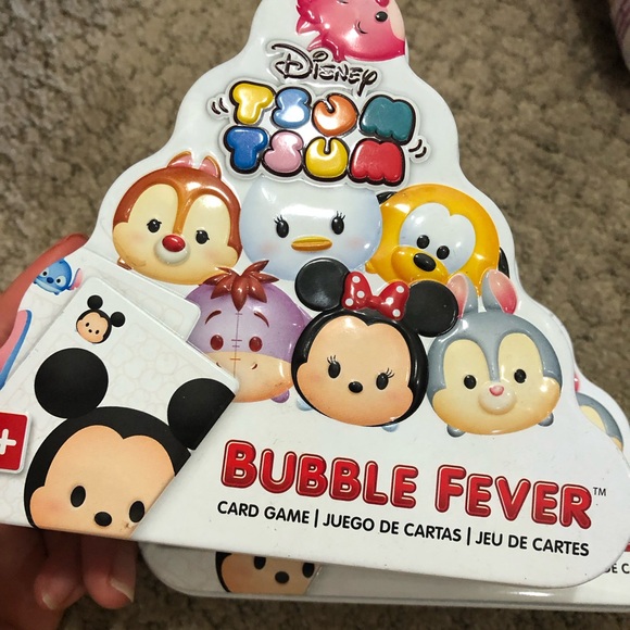 2-pc lot of TSUM TSUM BUBBLE FEVER Card Games NEW - Picture 3 of 7